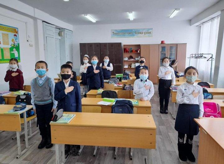 3 “А” сыныбында Тұңғыш Президент күніне арналған сынып сағаты өтті